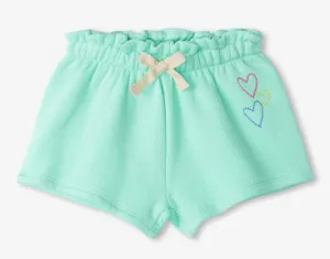 Baby & Toddler Girls Ice Green Paper Bag Shorts | Hatley