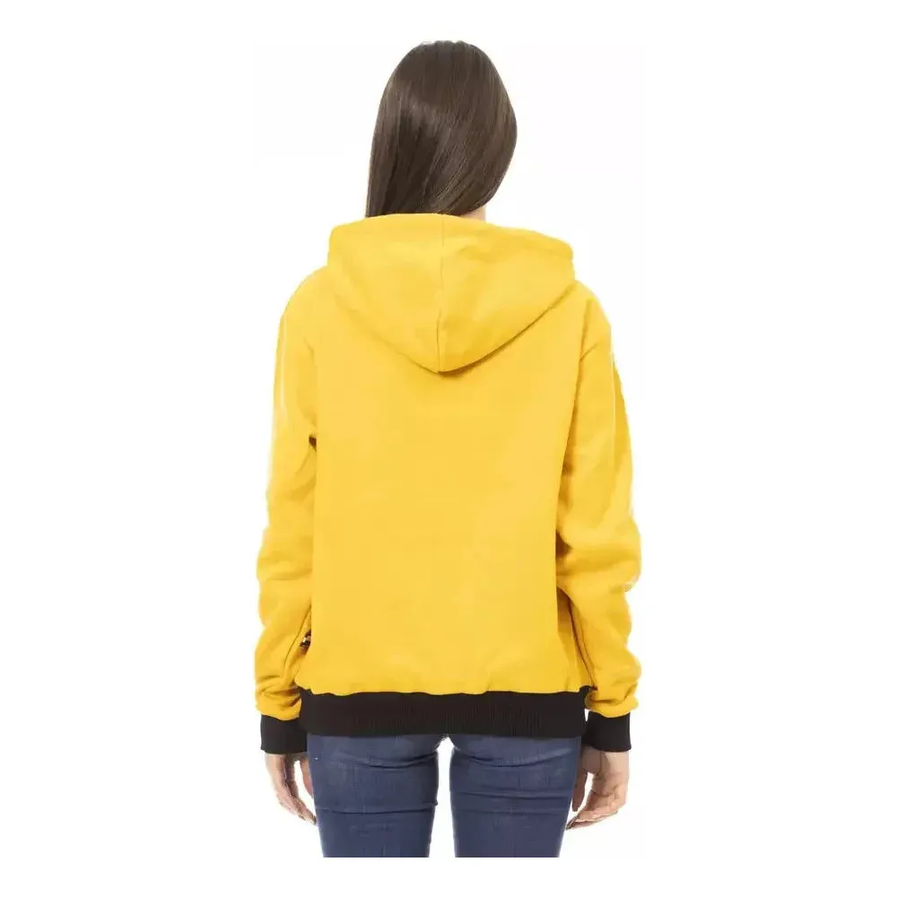 Baldinini Trend Yellow Cotton Women Sweater