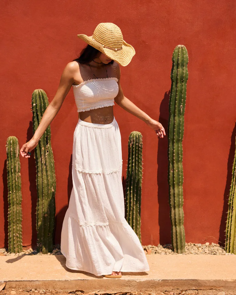 Beachside Tiered Maxi Skirt