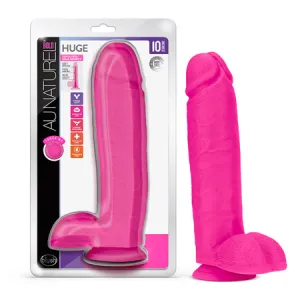 Blush Au Naturel Bold Huge 10.5' Dildo - Pink