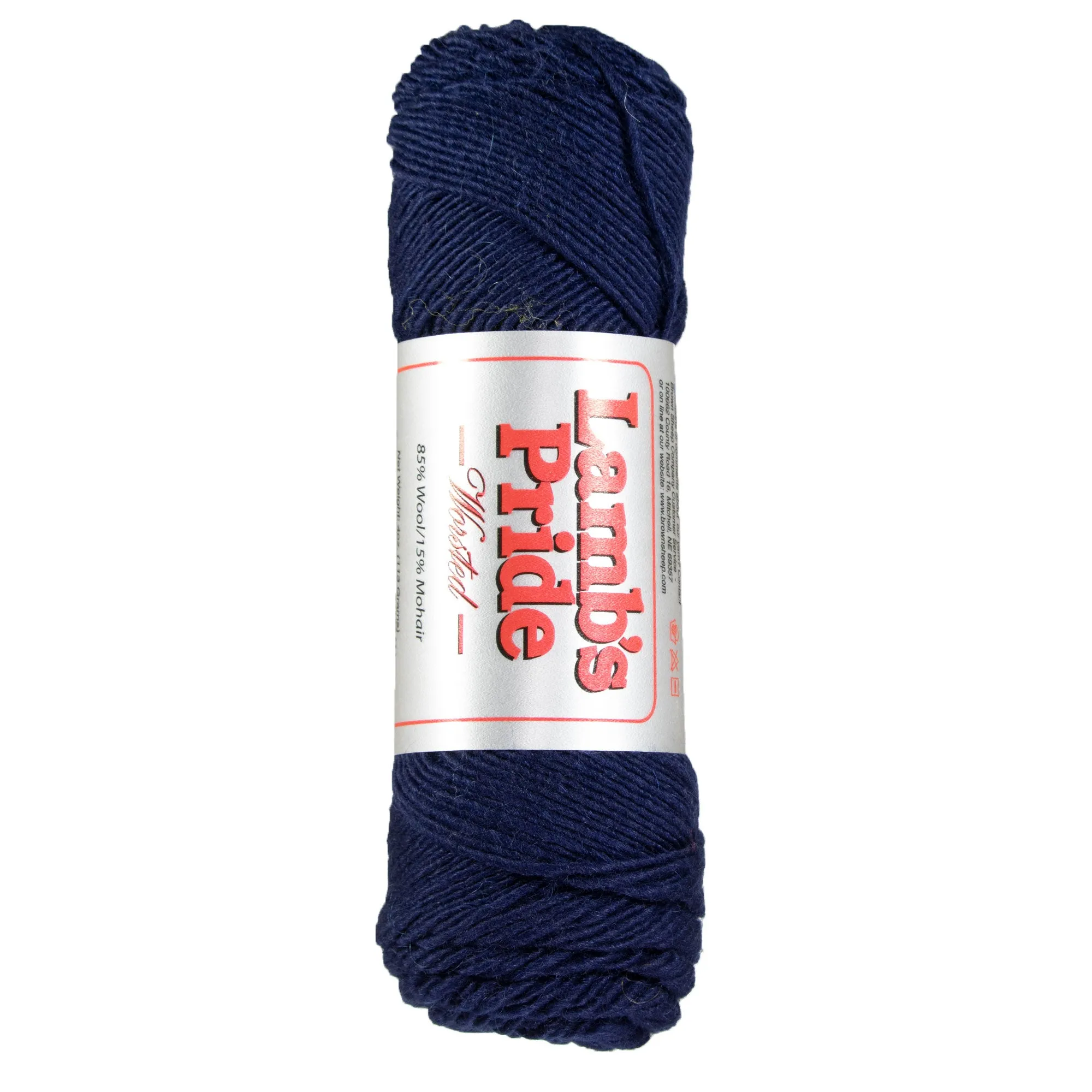 Brown Sheep Lamb's Pride Worsted Yarn - M127 Navy Sailor