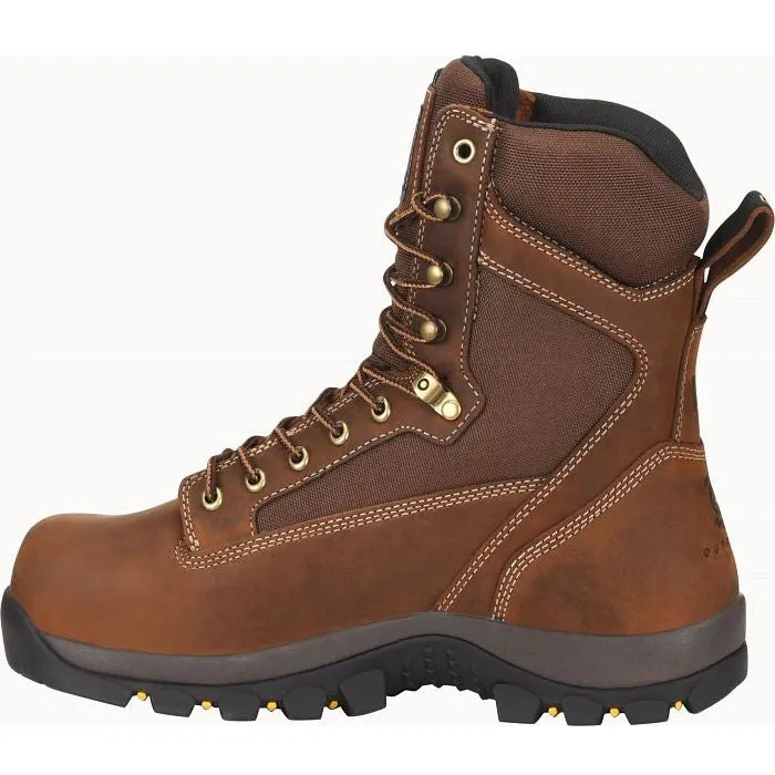 Carolina Men's Forrest 8" Soft Toe WP Insulated Work Boot -Brown- CA4015