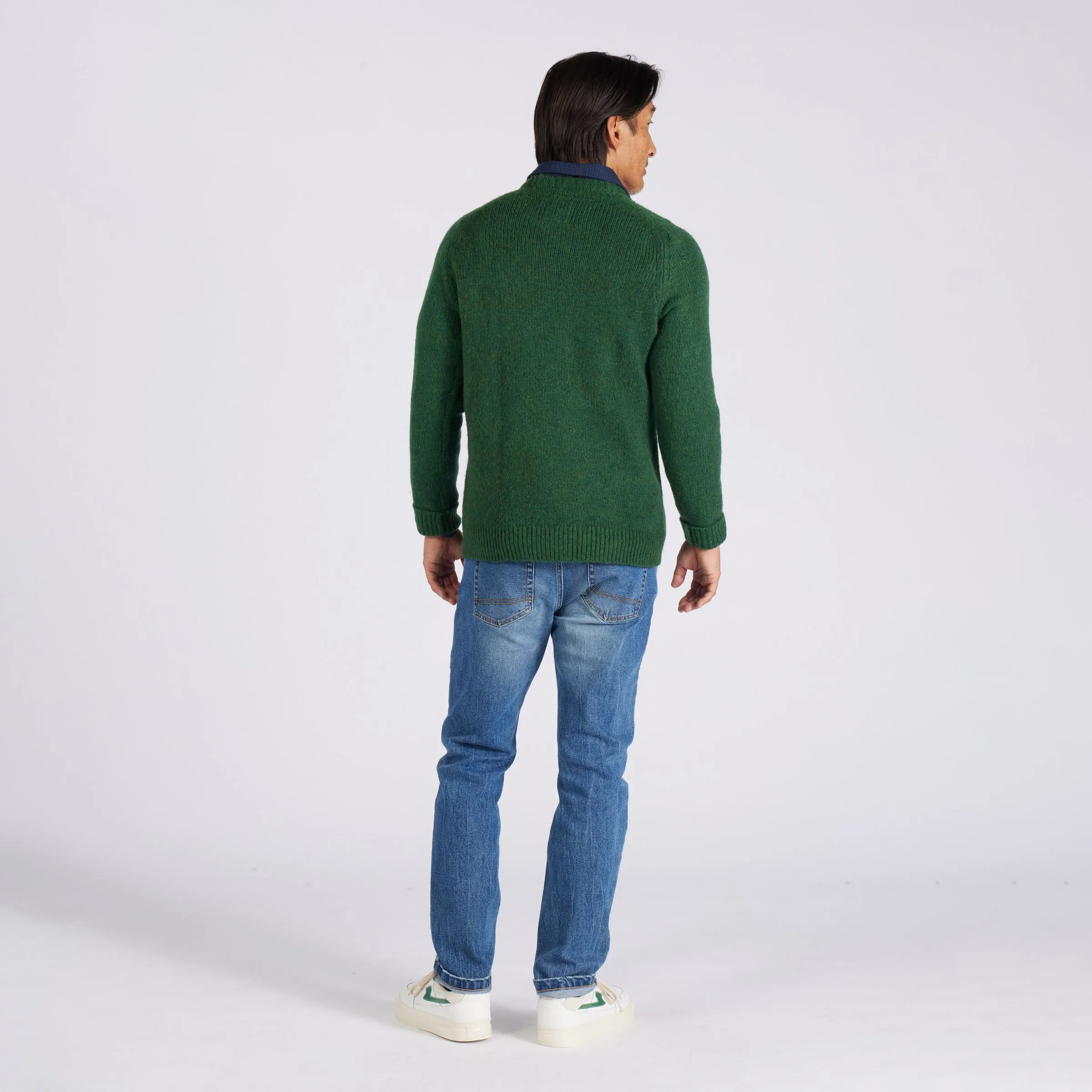 Collegiate Sweater Crew - Dark Green