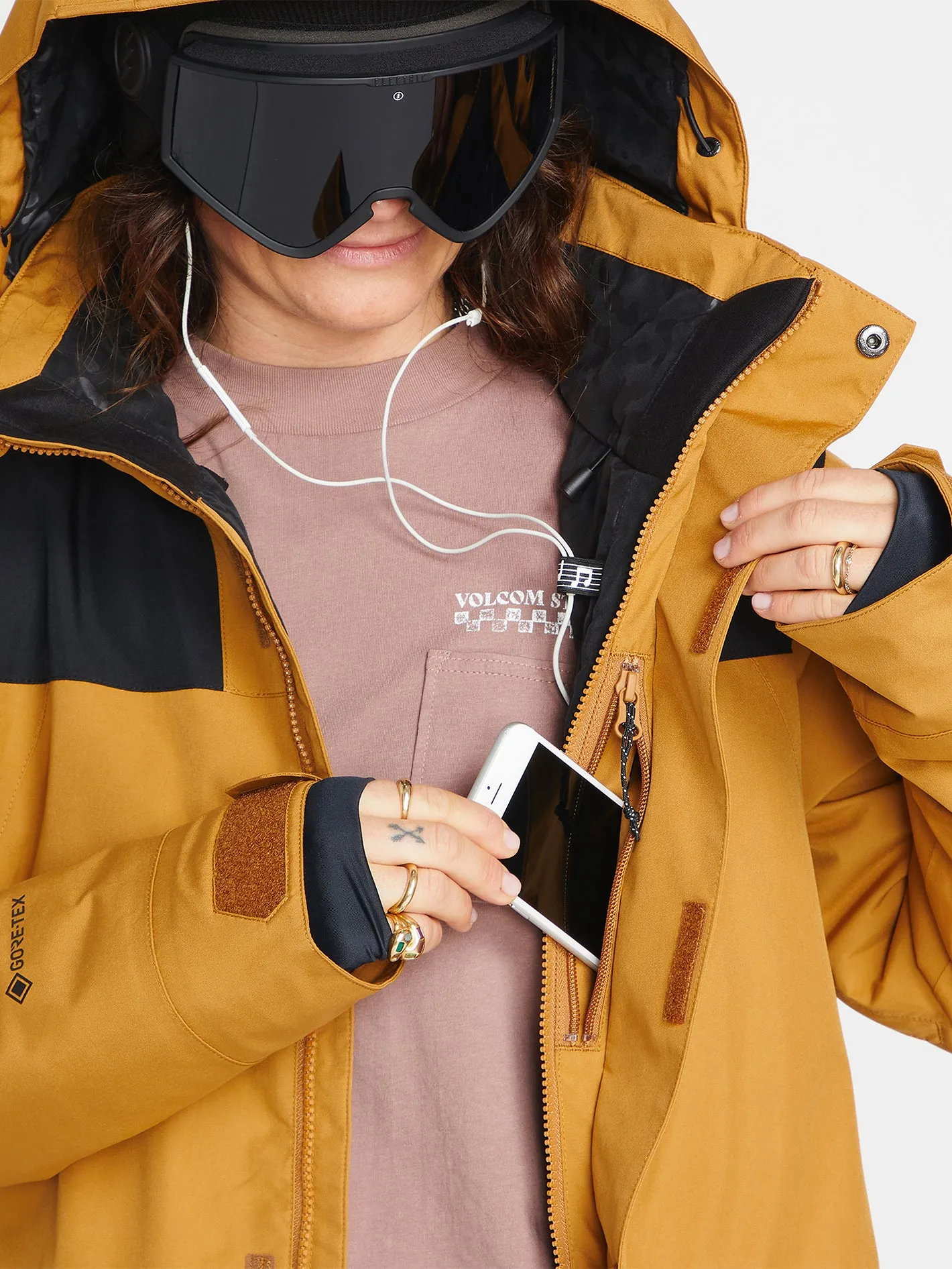 Ell Insulated Gore-Tex Jacket - Caramel