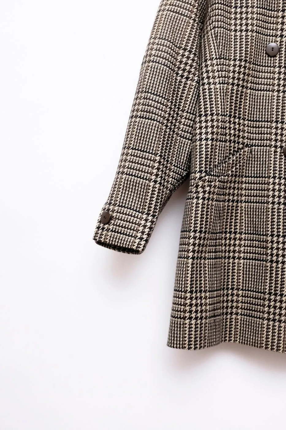 ESCADA VINTAGE TARTAN WOOL BLAZER