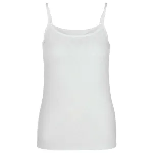 Falke Daily Natural Spaghetti Strap Top - White