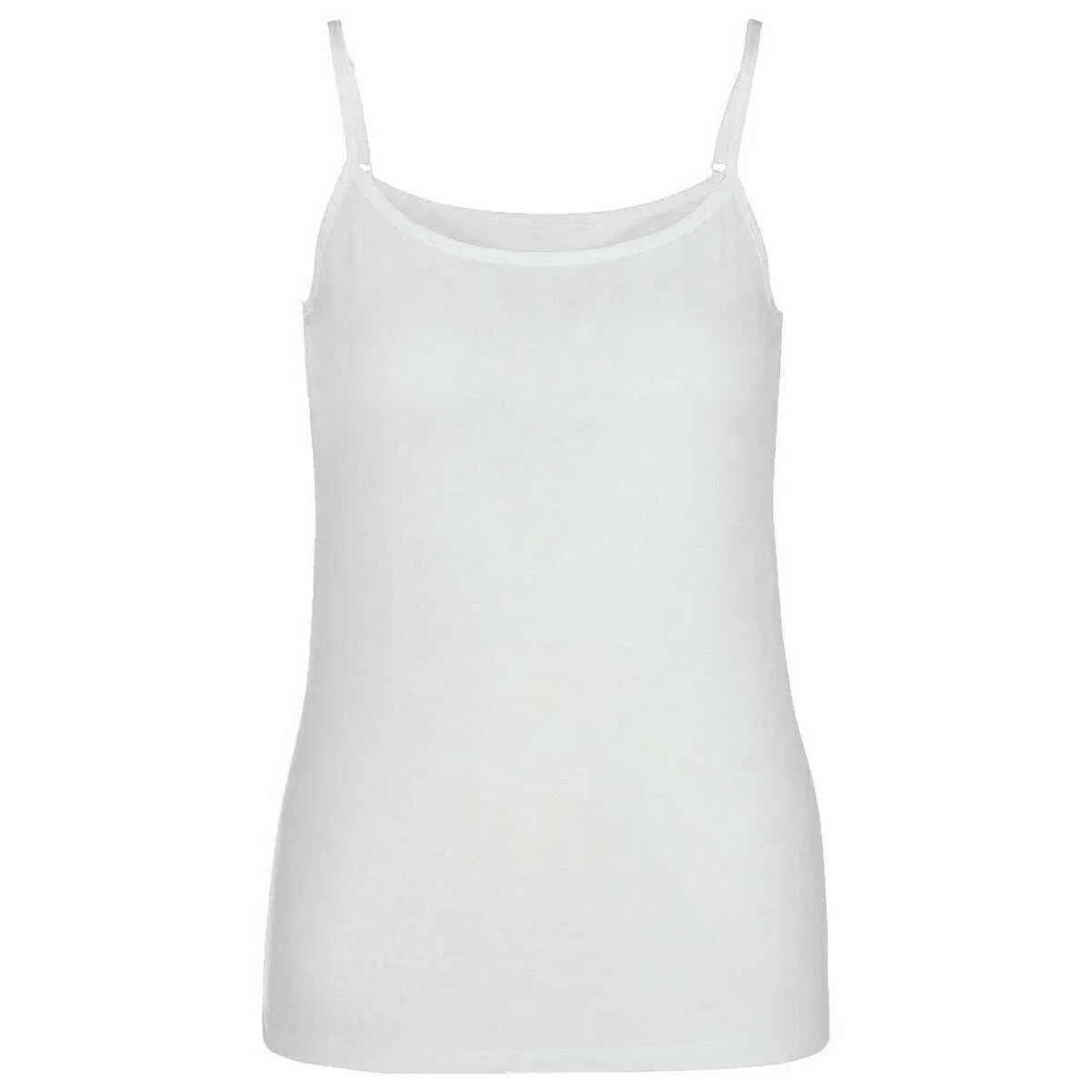 Falke Daily Natural Spaghetti Strap Top - White