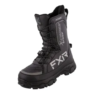 FXR  X-Cross Speed Snowmobile Boots Waterproof Insulated Fixed Liner Black