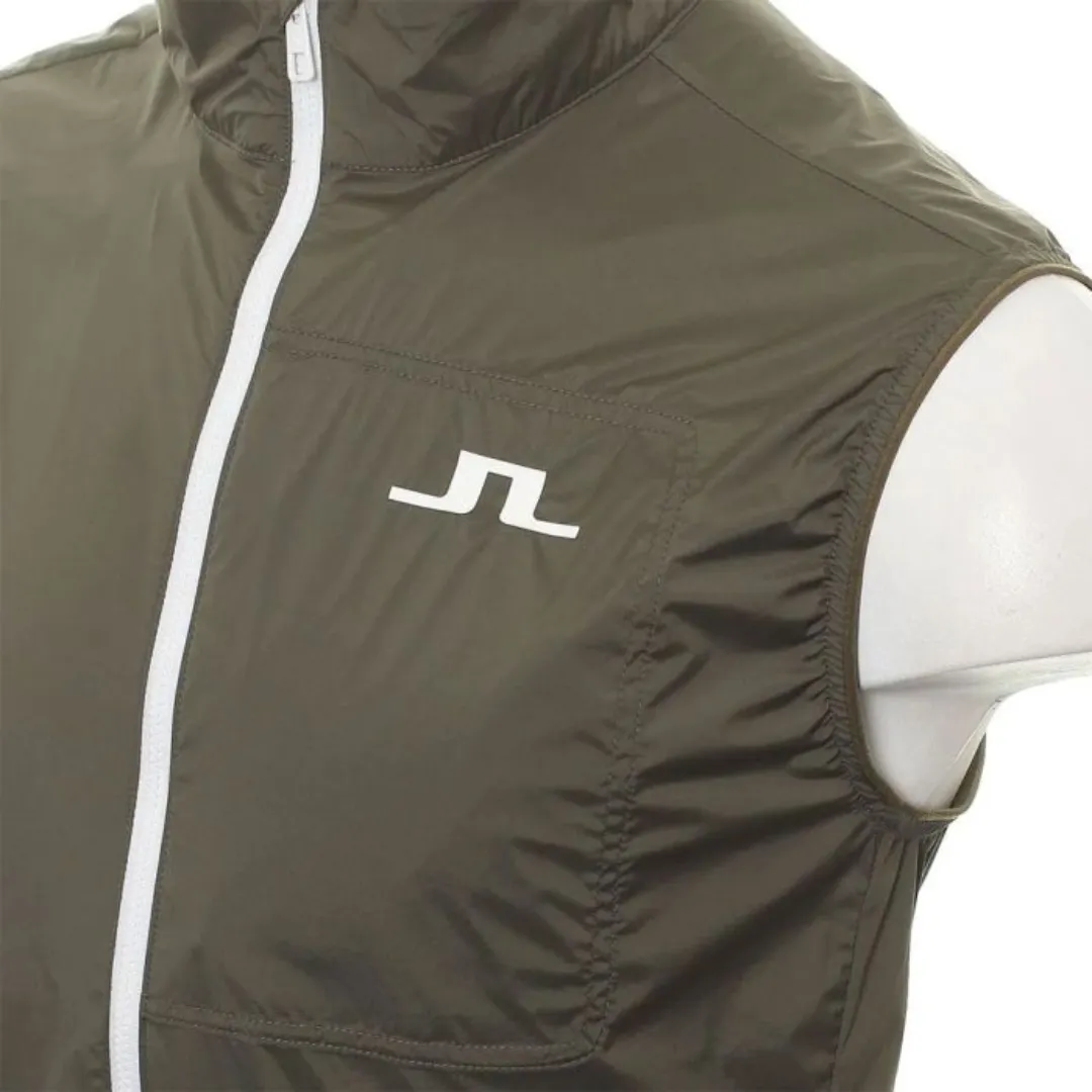 J Lindeberg Men’s Ash Light Packable Vest ( US Size)