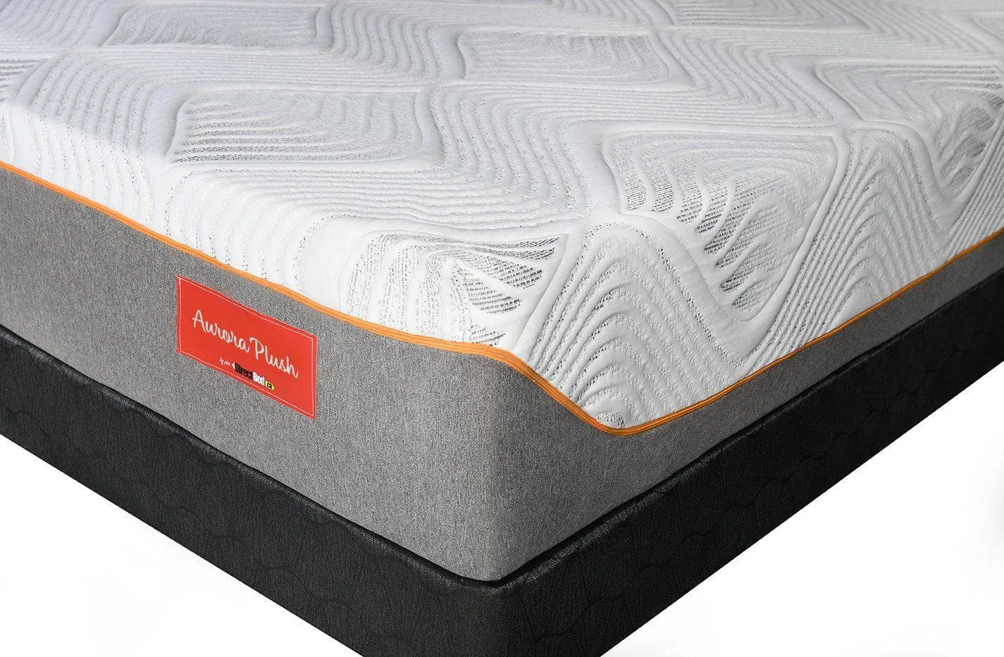 King Aurora Plush 14" Thick Cooling Memory Foam Mattress with Nano Coil