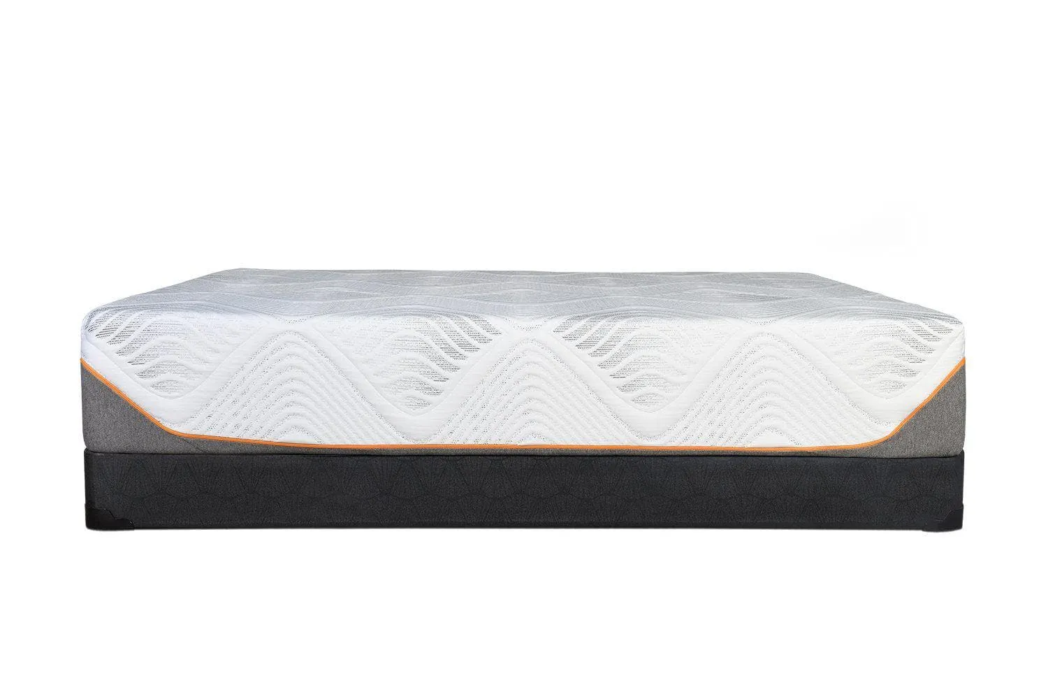 King Aurora Plush 14" Thick Cooling Memory Foam Mattress with Nano Coil