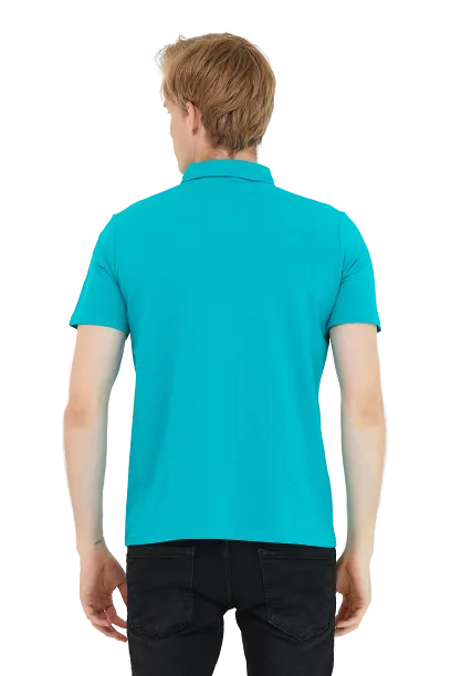 Men's Polo Moisture Wicking 3-button T-Shirts