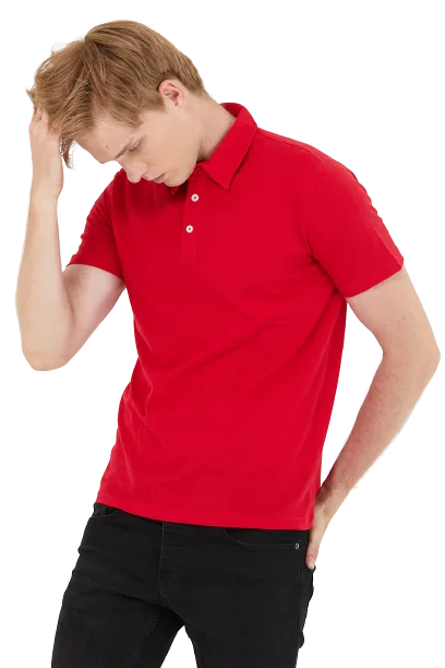 Men's Polo Moisture Wicking 3-button T-Shirts