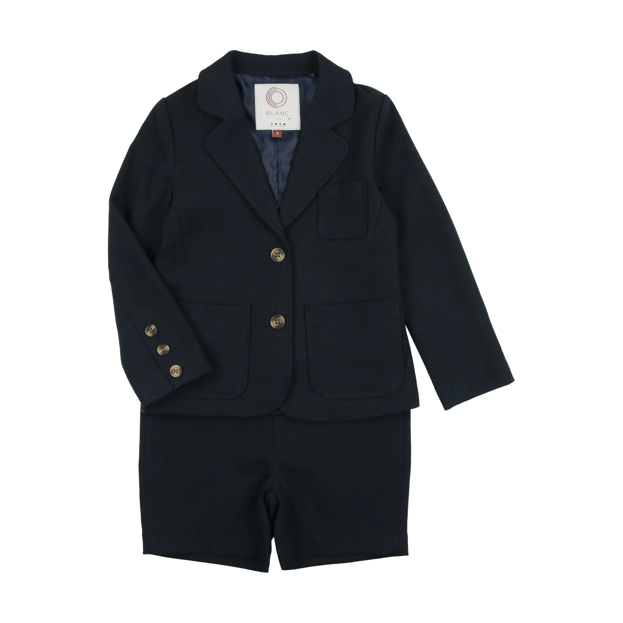 Navy Wool Suit