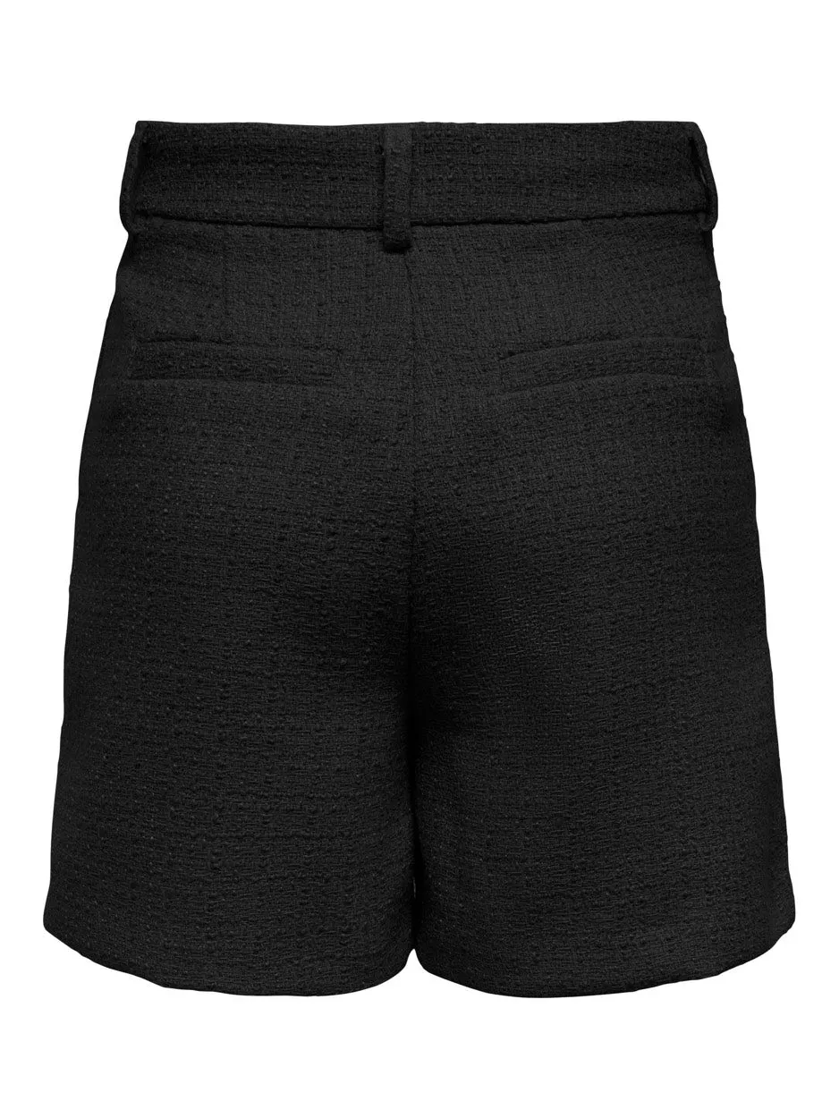 Onlnuan Boucle Shorts - Zwart