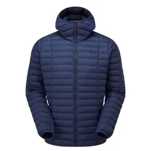 Particle Hooded Mens Jacket - Dusk