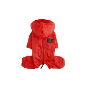 rainy day air coverall - red - unisex