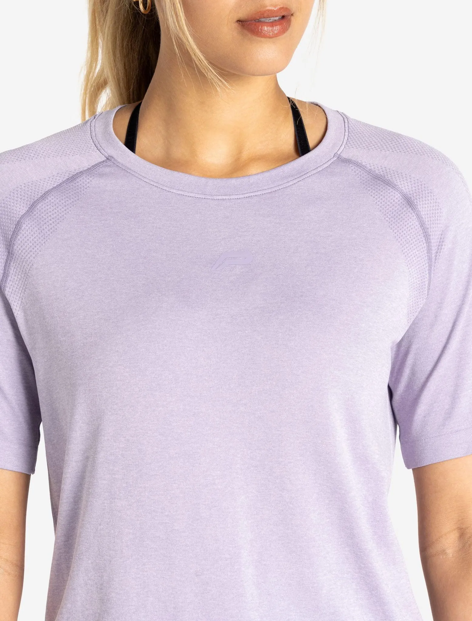 Seamless T-Shirt - Lilac Marl