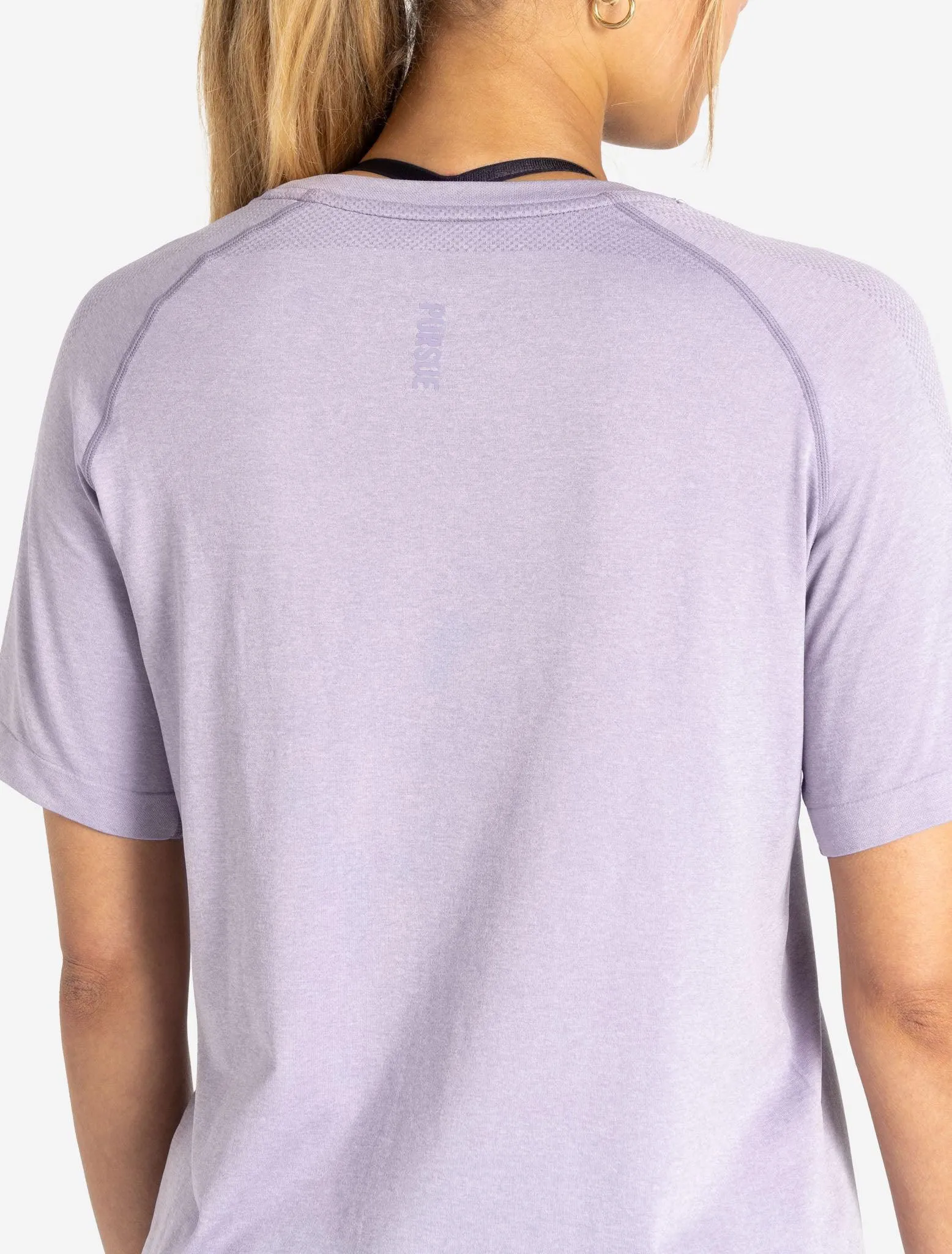 Seamless T-Shirt - Lilac Marl