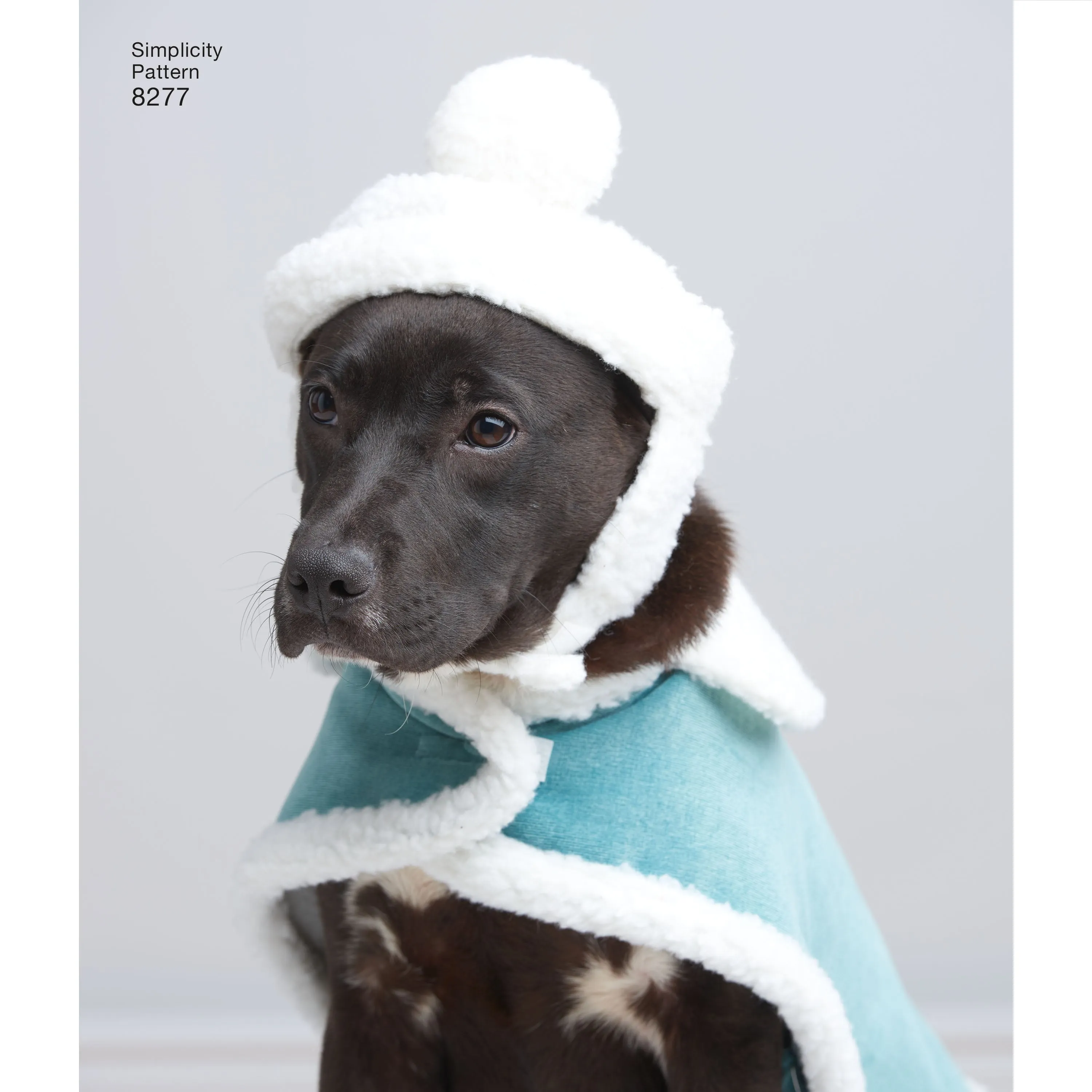 Simplicity Pattern 8277 Fleece Dog Coats and Hats in Three Sizes