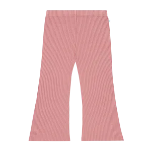 Solid Ribbed- Dusty Rose- Bell Bottoms- Posh Peanut