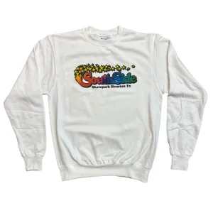 Southside Crewneck Astro 1984 White Outerwear