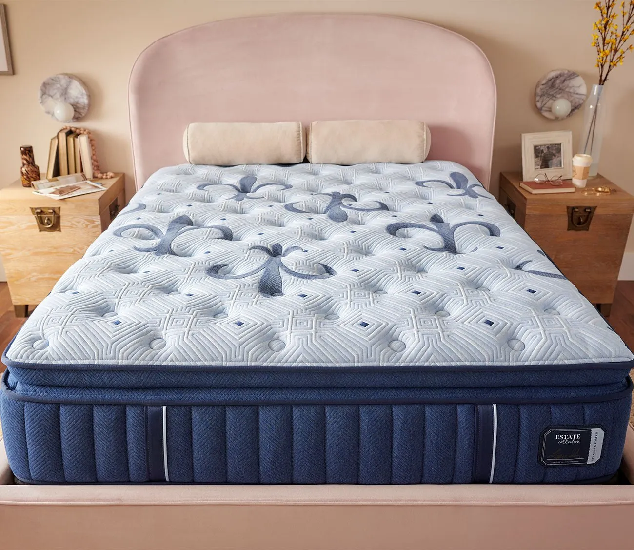 Stearns & Foster Estate Firm Euro Pillow Top Mattress