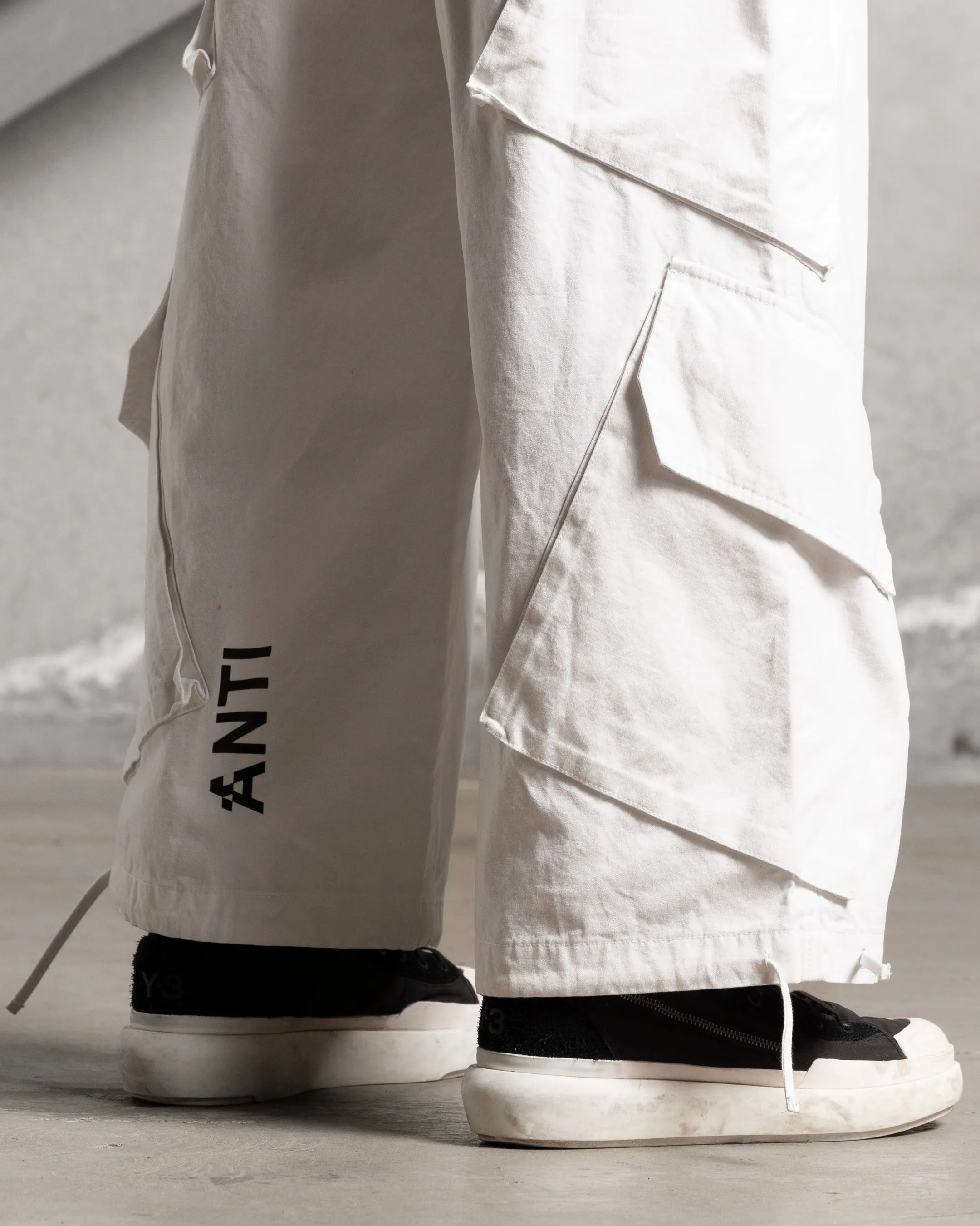 The Anti Order Hurtlocker Parachute Pants White