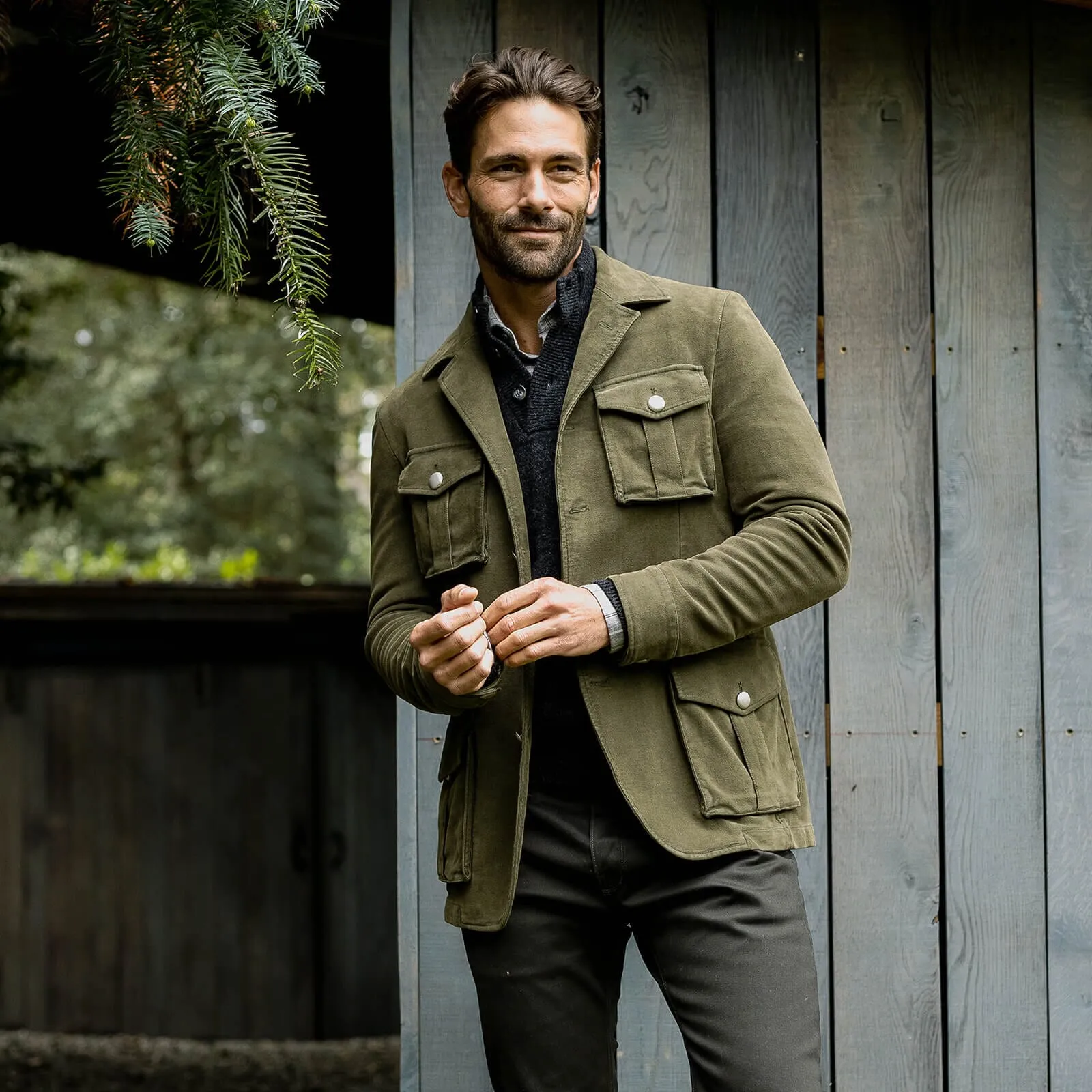 The Olivine Ellory Safari Jacket