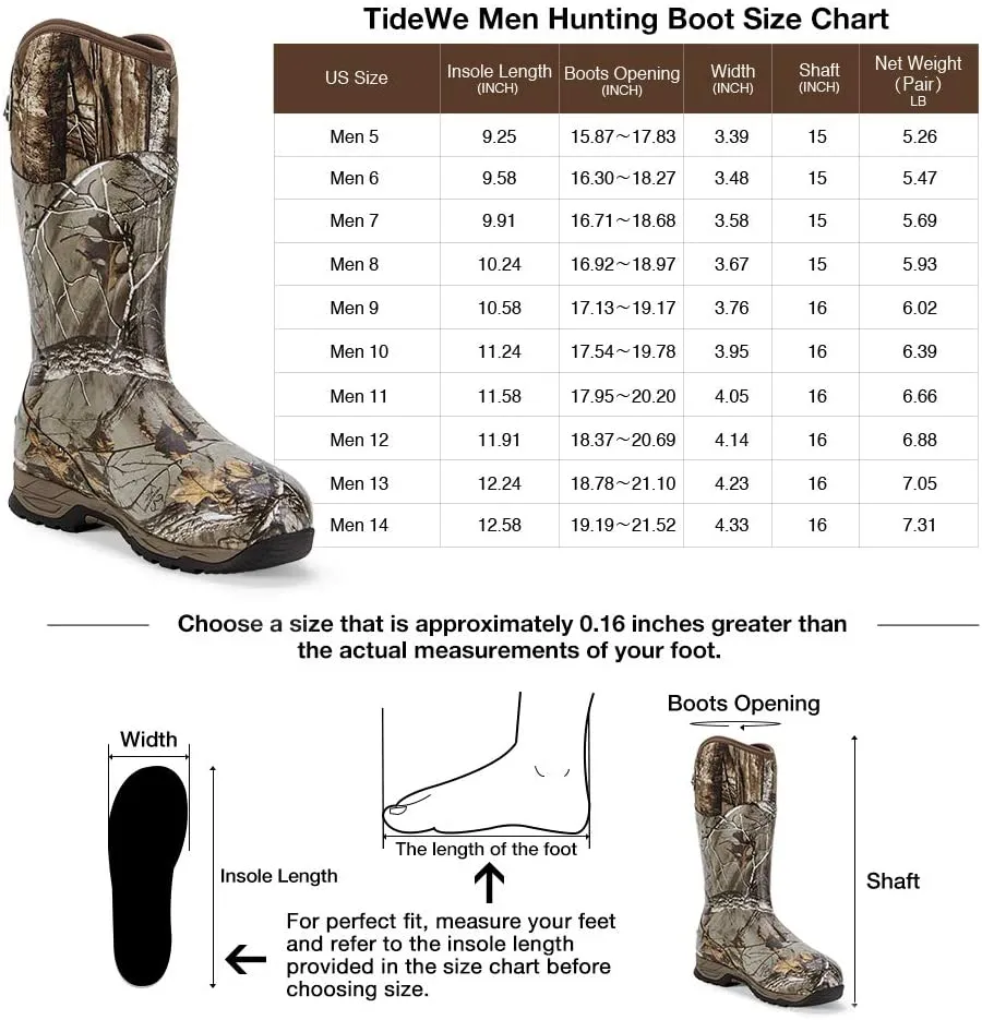 TIDEWE®  Insulated Hunting Boots