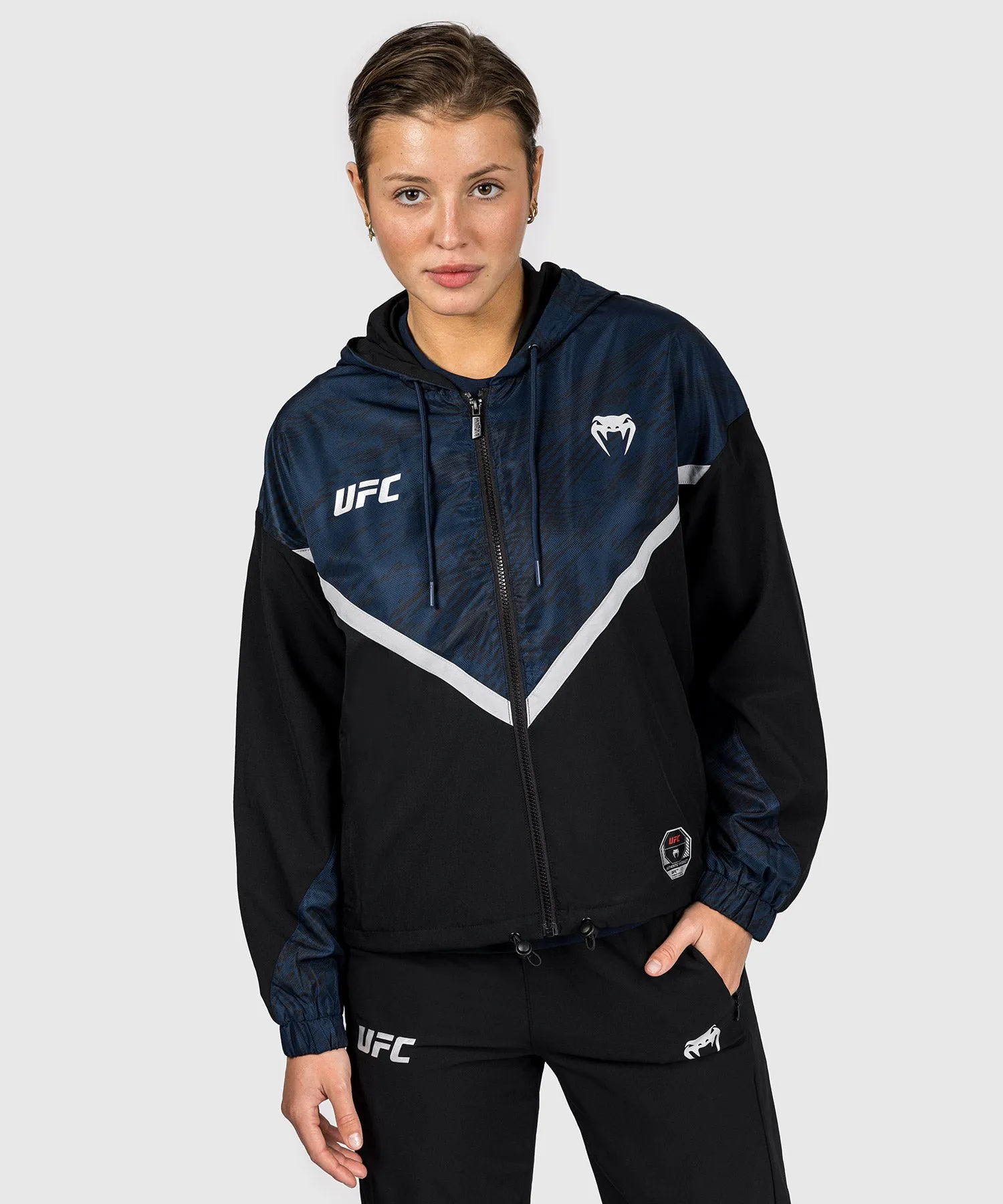 UFC Fusion by Venum Fight Week Women’s Zip Hoodie - Oceanic Blue