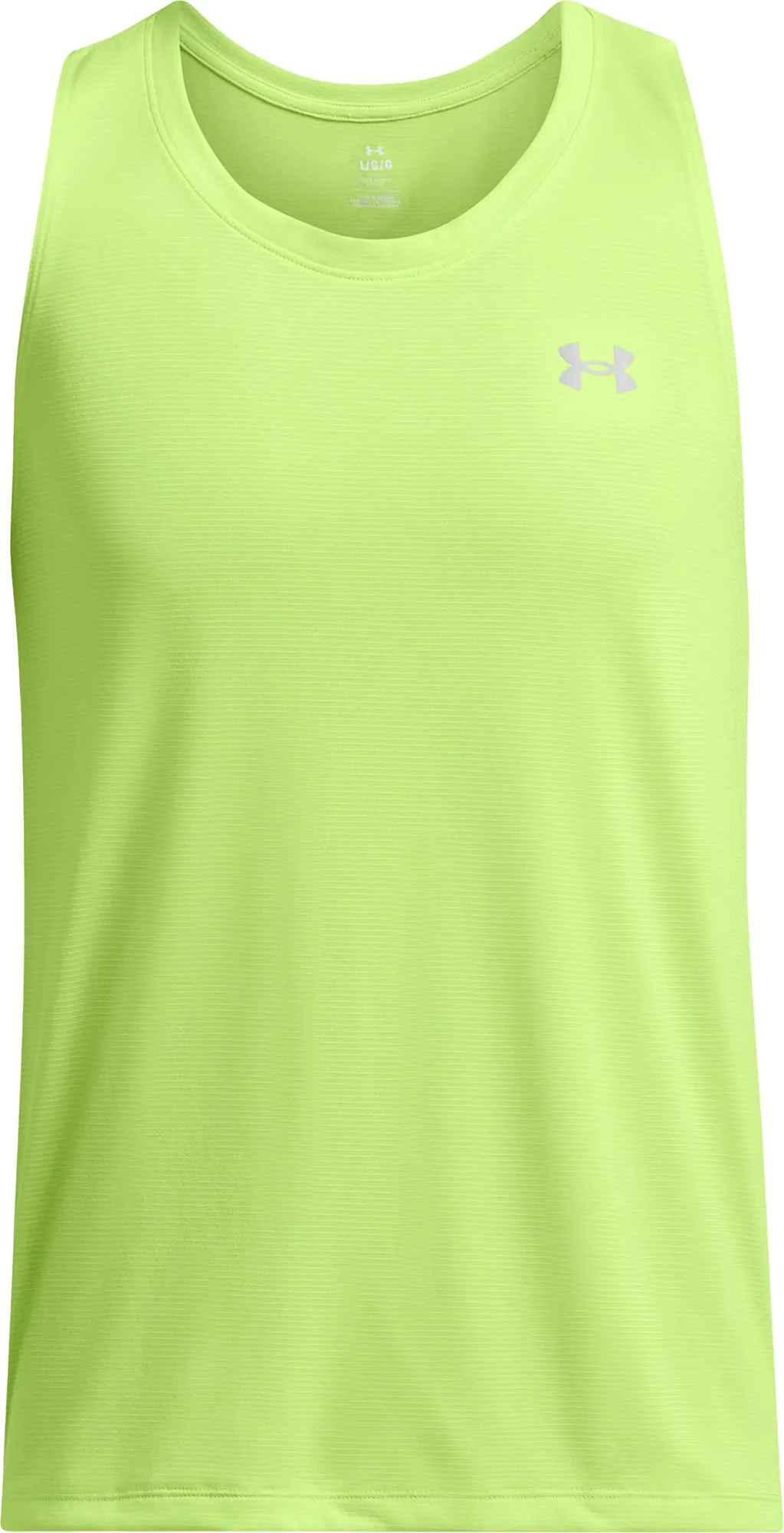 Under Armour Launch Mens Running Vest - Green