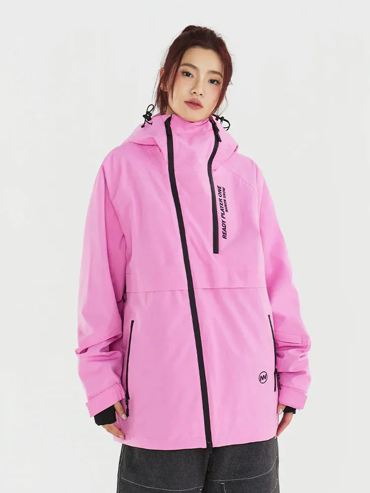 Women's Nandn Candy Snow Oversize Ski Jacket